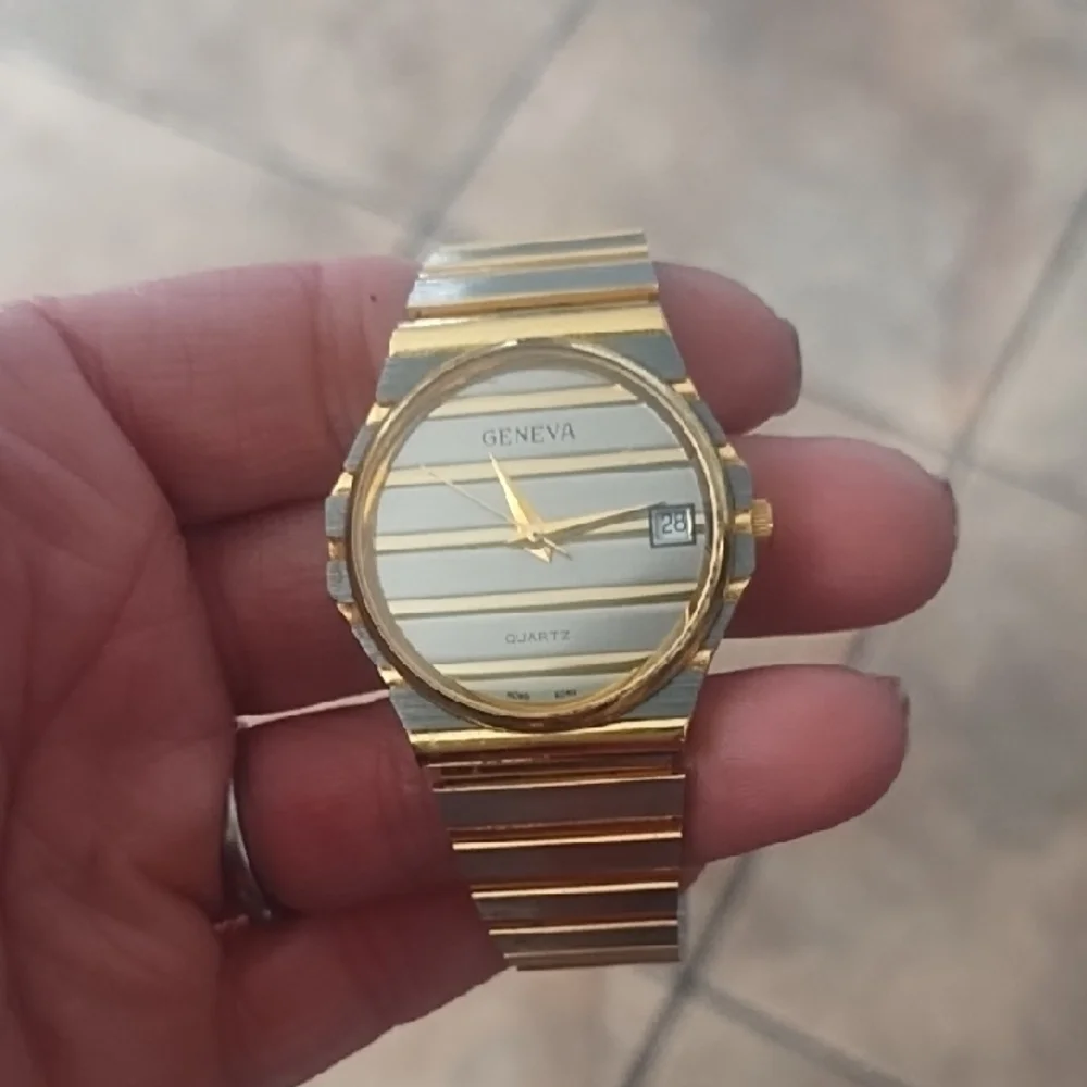 Geneva Gold and Silver Women's Watch - Picture 2 of 4